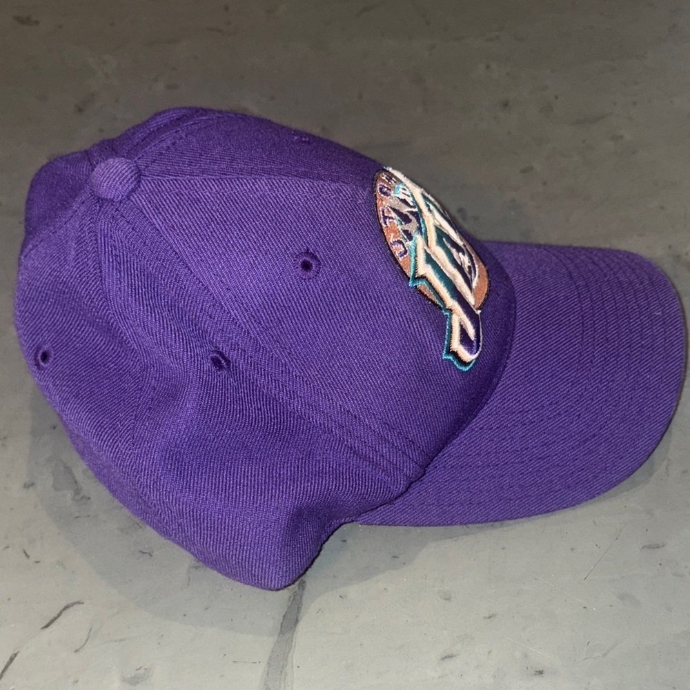 Utah Jazz Purple Vintage baseball hat - Picture 2 of 6